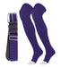 TCK Purple / Large Pro Plus Performance Sports Belt and Socks Combo Over the Knee
