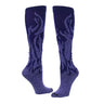 TCK Purple / Medium TCK Krazisox Flame Over-the-Calf Socks – Made in the USA