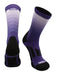 TCK Purple / Small Faded Athletic Sports Socks