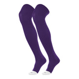 TCK Purple / Small Prosport - Long Over the Knee Socks for Baseball & Football - Youth Sizes