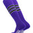 TCK Made in USA Dugout Series Accent Trim Striped Baseball Socks
