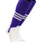 TCK Purple/White / Large Baseball Stirrup Socks with Stripes Pattern B