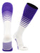 TCK Purple/White / Large Elite Soccer Socks Breaker