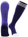 TCK Purple/White / Large Prosport Tube Socks Striped