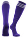 TCK Purple/White / Medium Finale Soccer Socks 3-Stripes