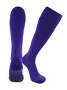 TCK Purple / X-Large Elite Performance Baseball Socks Dugout Solid Team Colors