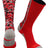 TCK Red / X-Large Athletic Sports Socks Digital Camo Crew