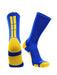 TCK Royal/Gold / Large Baseline 3.0 Athletic Crew Socks Adult Sizes Team Colors