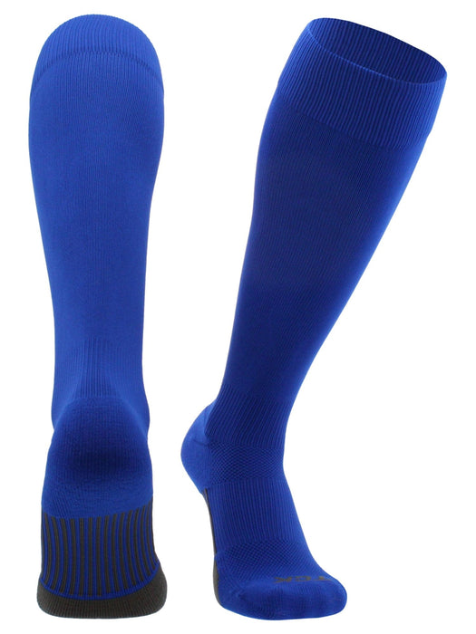 TCK Royal / Medium Elite Performance Baseball Socks Dugout Solid Team Colors