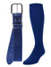 TCK Royal / Medium Softball and Baseball Belts & Socks Combo For Youth or Adults