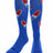 TCK Royal/Red/White / Large Freedom Pop Athletic Knee High Socks