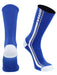 TCK Royal/White/Grey / Large Turbo Crew Athletic Sports Socks