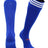 TCK Royal/White / Medium Premier Soccer Socks with Fold Down Stripes