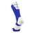 TCK Royal/White / X-Large Crew Length Football Socks