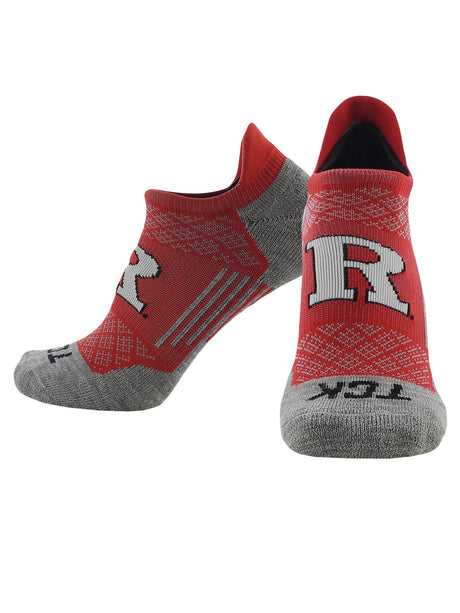 TCK Rutgers Scarlet Knights / Large Rutgers Scarlet Knights No Show Tour Socks