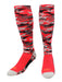 TCK Scarlet Camo / Large Elite Long Sports Socks Woodland Camo Over the Calf
