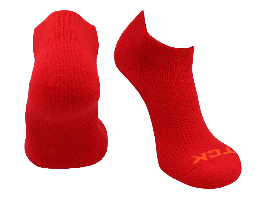 TCK Scarlet / Large Multisport Athletic Ankle Socks Extended