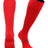 TCK Scarlet / Large Premier Soccer Socks with Fold Down Top