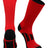 TCK Scarlet Red / Large Elite Performance Sports Socks 2.0 Crew Length