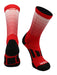 TCK Scarlet Red / Small Faded Athletic Sports Socks