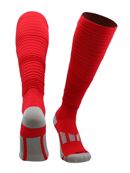 TCK Scarlet / Small Football Scrunch Socks For Men and Boys