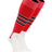 TCK Scarlet/White/Black / Small Baseball Stirrup Socks with Stripes Pattern D