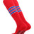 TCK Made in USA Dugout Series Accent Trim Striped Baseball Socks