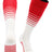Elite Breaker Striped Socks: Extra Stretch for Shin Guards & Comfort