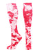 TCK Scarlet/White / Small Tie Dye Multisport Tube Socks Soccer Softball