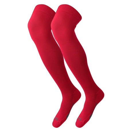 TCK Scarlet / X-Large Dugout Over the Knee Baseball Socks | Elite Athletic Sock