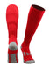 TCK Scarlet / X-Large Football Scrunch Socks For Men and Boys