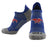 TCK SMU Mustangs / Large SMU Mustangs No Show Tour Socks