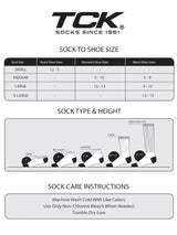 TCK Sports Heathered Crew Socks