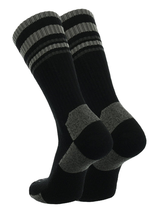 TCK Striped Merino Wool Hiking Socks For Men & Women