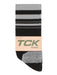 TCK Striped Merino Wool Hiking Socks For Men & Women