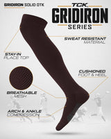 TCK TCK Over the Knee Football & Flag Socks - Made in USA