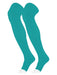 TCK Teal / Large Pro Plus Performance Prosport - Long Over the Knee Socks for Baseball - Adult Sizes