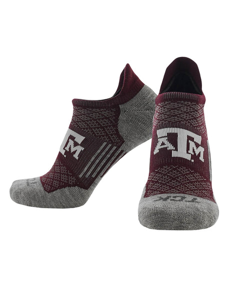 TCK Texas A&M Aggies / Large Texas A&M Aggies No Show Tour Socks