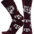 TCK Texas A&M Maroon/Grey/White / Large Texas A&M Aggies Mayhem Crew Socks