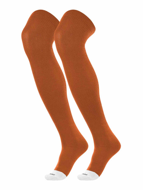 TCK Texas Orange / Large Prosport Over the Knee Athletic Socks