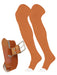 TCK Texas Orange / Medium Pro Plus Performance Sports Belt and Socks Combo Over the Knee