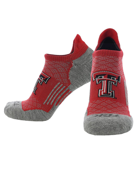 TCK Texas Tech Red Raiders / Medium Texas Tech Red Raiders No Show Tour Socks