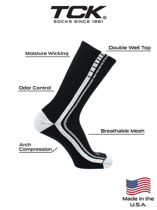 TCK Turbo Crew Athletic Sports Socks