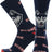 TCK UConn Navy/Scarlet/White / Large UConn Huskies Mayhem Crew Socks