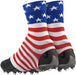 TCK USA Flag / Medium Football Cleat Cover Spats