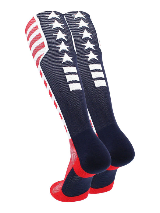 TCK USA Socks Patriot Over The Calf