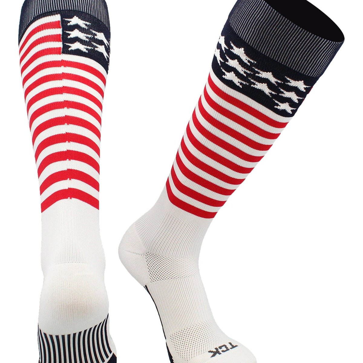 All American Socks Baseball & Softball Team Game Sock White-Small