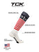 TCK USA Stars and Stripes Baseball Socks