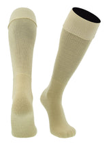 TCK Vegas Gold / X-Large Soccer Socks Youth Toddler Adult Fold Down Top MS Multisport Tube Socks