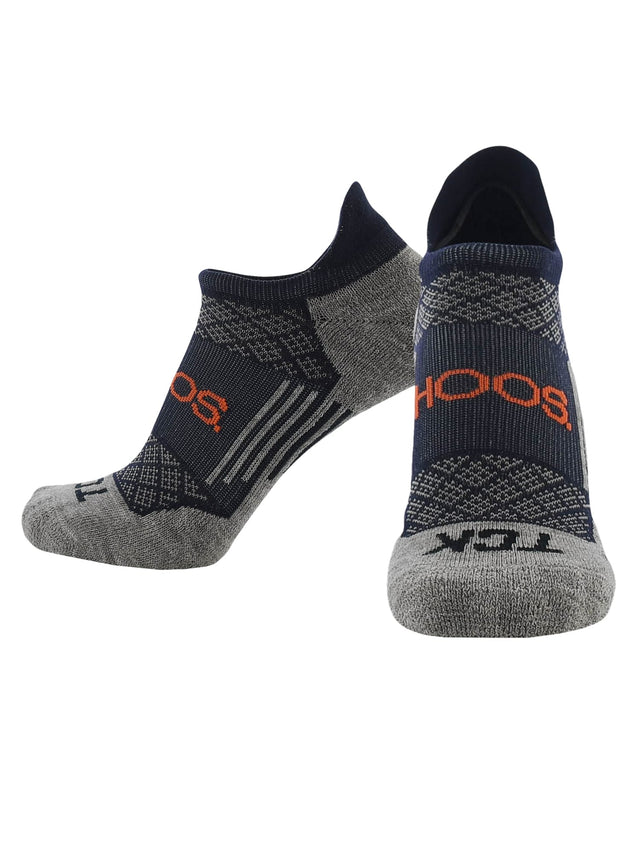 TCK Virginia Cavaliers / Large Virginia Cavaliers No Show Tour Socks